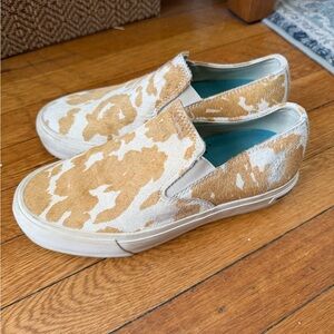 SeaVees cow print platform Women's Sneakers